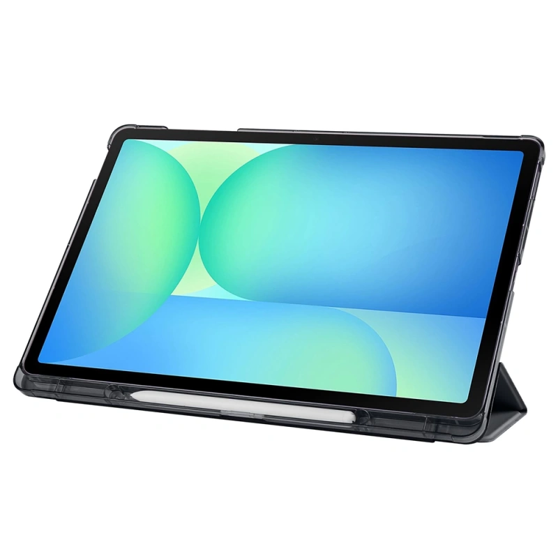 Galaxy Tab S10 FE Plus Zore Smart Cover Kalem Bölmeli Standlı 1-1 Kılıf
