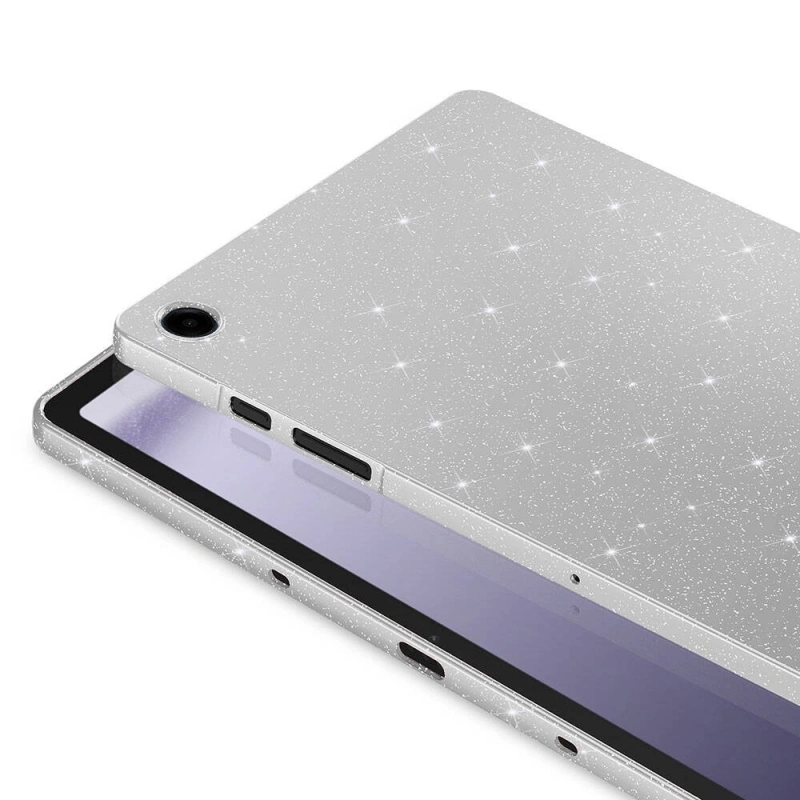 Galaxy Tab S10 FE Simli Parlak Görünümlü Zore Tablet Koton Kılıf