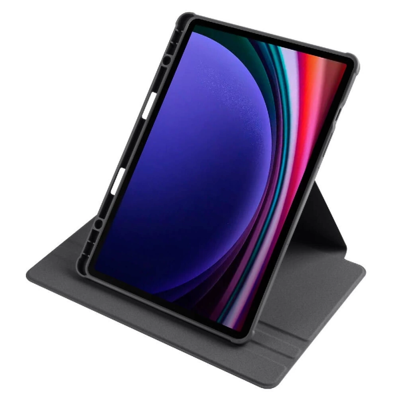 Galaxy Tab S10 Kılıf Zore Termik Kalem Bölmeli Dönebilen Standlı Kılıf