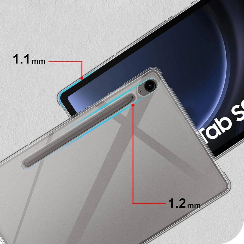 Galaxy Tab S10 Lite Kılıf Zore Tablet Süper Silikon Kapak