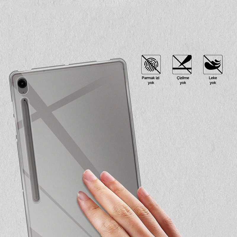 Galaxy Tab S10 Lite Kılıf Zore Tablet Süper Silikon Kapak