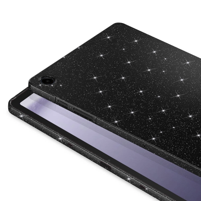 Galaxy Tab S10 Simli Parlak Görünümlü Zore Tablet Koton Kılıf