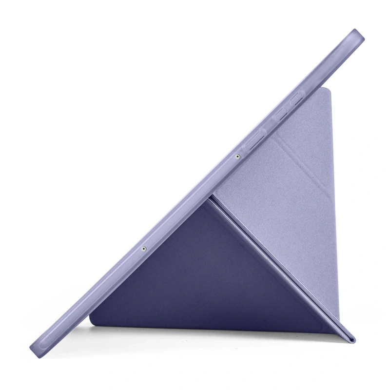 Galaxy Tab S11 Kılıf Zore Tri Folding Kalem Bölmeli Standlı Kılıf