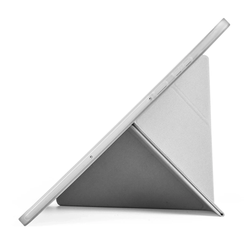 Galaxy Tab S11 Kılıf Zore Tri Folding Kalem Bölmeli Standlı Kılıf