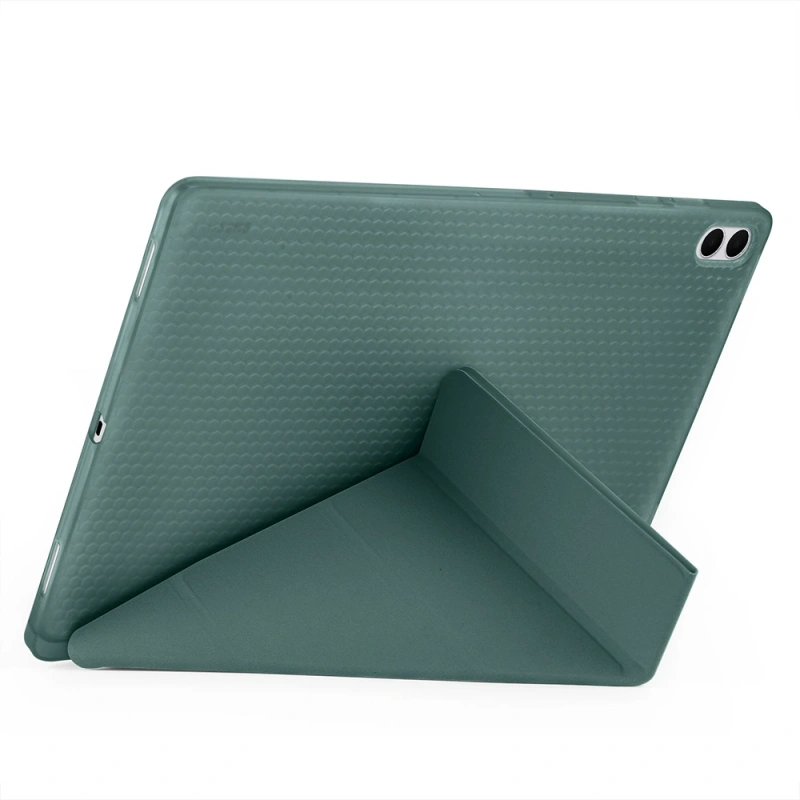 Galaxy Tab S11 Ultra Kılıf Zore Tri Folding Kalem Bölmeli Standlı Kılıf