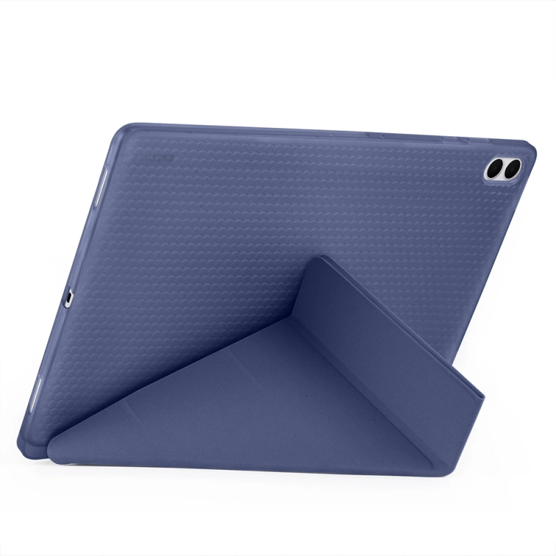 Galaxy Tab S11 Ultra Kılıf Zore Tri Folding Kalem Bölmeli Standlı Kılıf