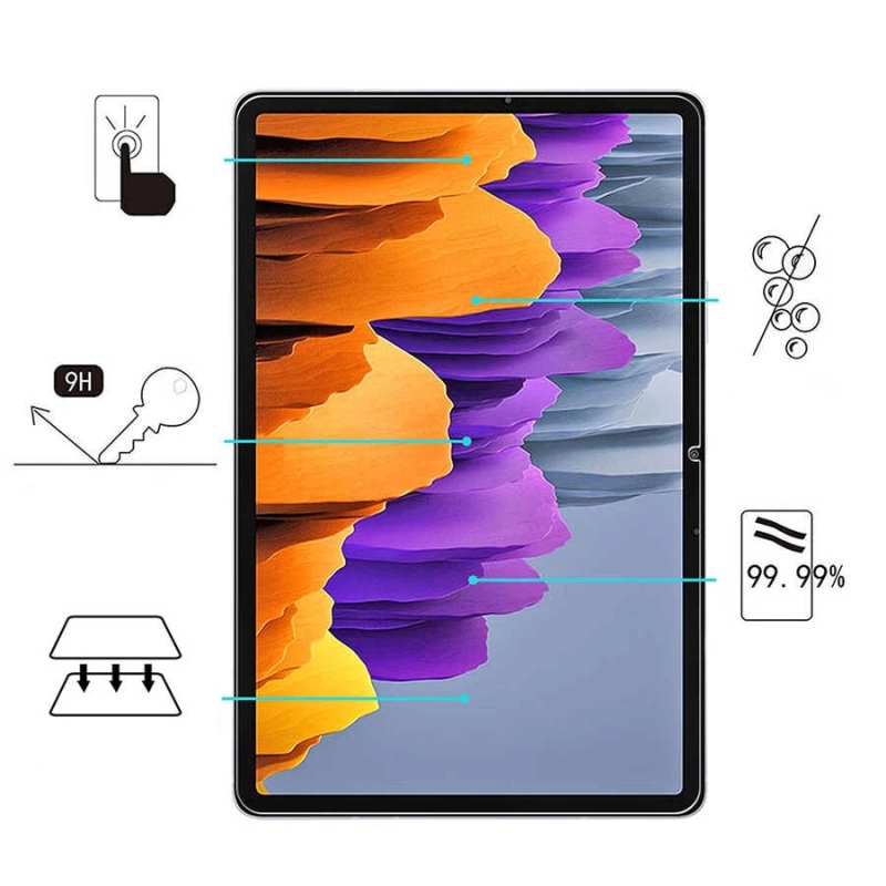 Galaxy Tab S6 Lite P610 Zore Tablet Temperli Cam Ekran Koruyucu