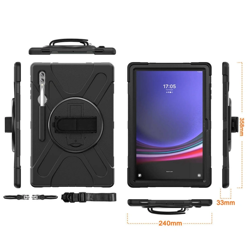 Galaxy Tab S8 Ultra Zore Defender Tablet Silikon