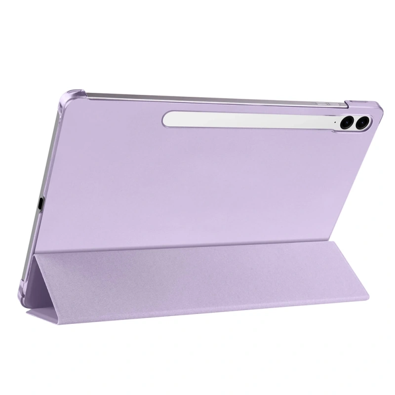 Galaxy Tab S9 FE Plus Zore Smart Cover Kalem Bölmeli Standlı 1-1 Kılıf