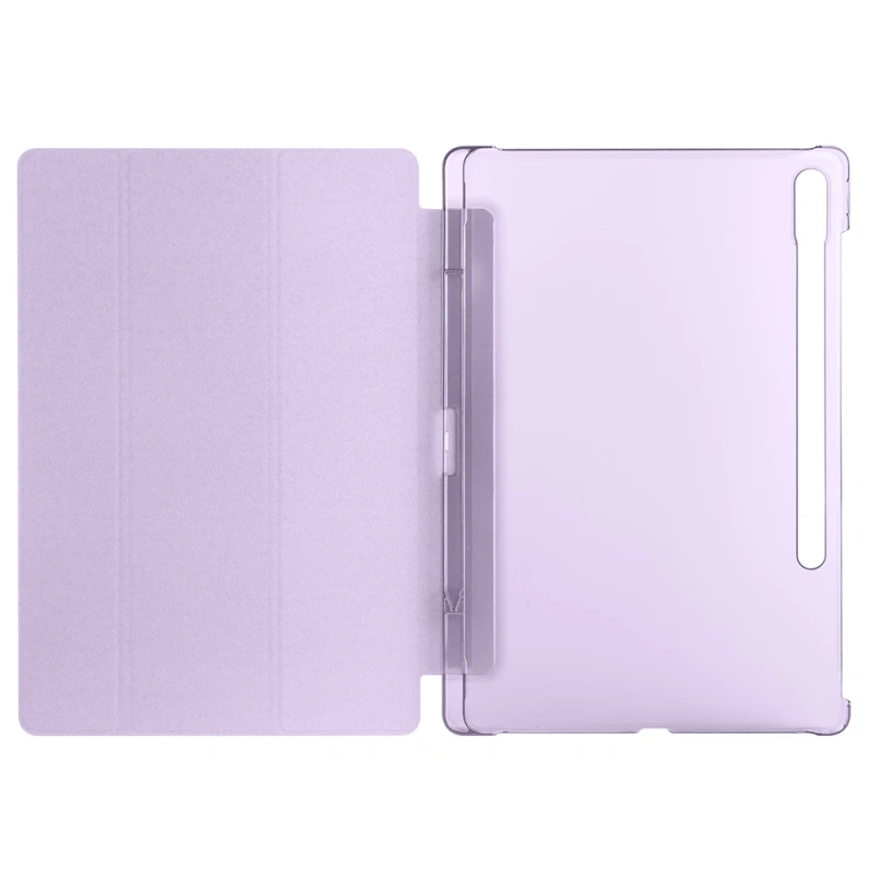 Galaxy Tab S9 FE Plus Zore Smart Cover Kalem Bölmeli Standlı 1-1 Kılıf