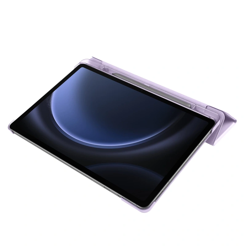 Galaxy Tab S9 FE Zore Smart Cover Kalem Bölmeli Standlı 1-1 Kılıf