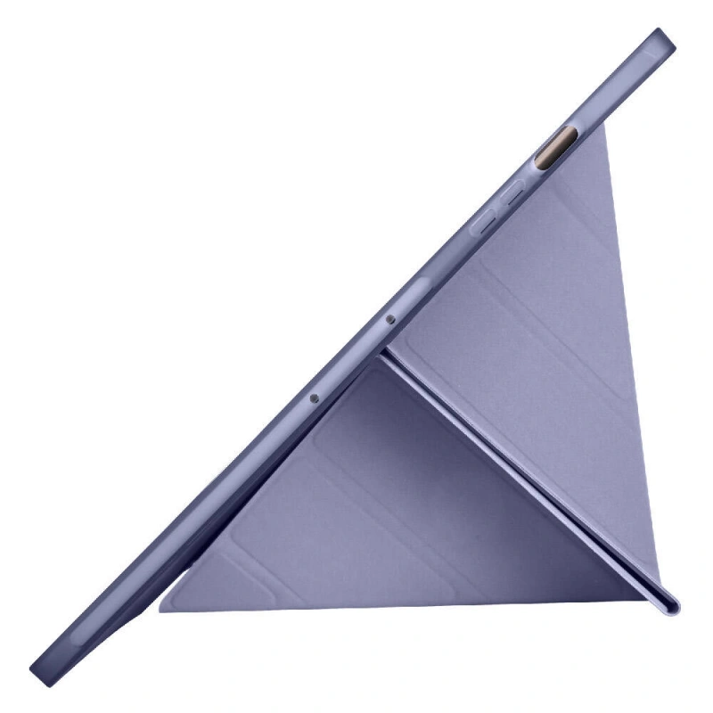Galaxy Tab S9 Plus Kılıf Zore Tri Folding Kalem Bölmeli Standlı Kılıf