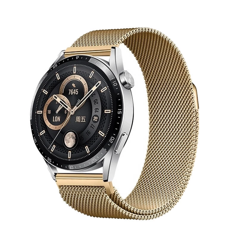 Galaxy Watch Active 2 44mm Zore Band-12 20mm Metal Hasır Kordon