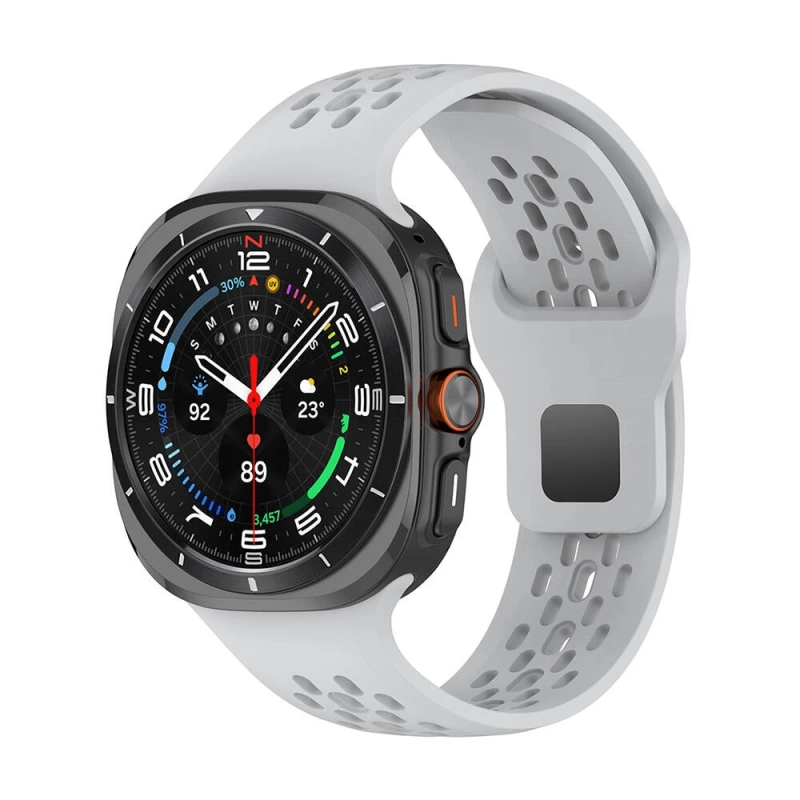 Galaxy Watch Ultra 47mm Zore KRD-119 Delikli Tasarım Silikon Kordon