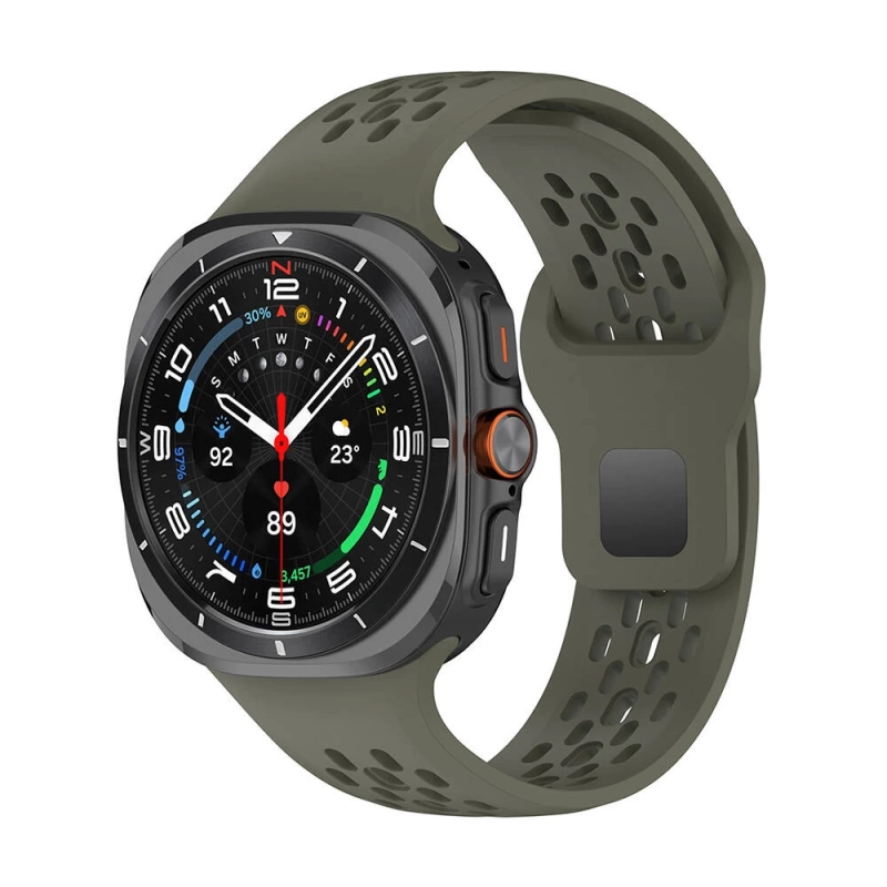 Galaxy Watch Ultra 47mm Zore KRD-119 Delikli Tasarım Silikon Kordon