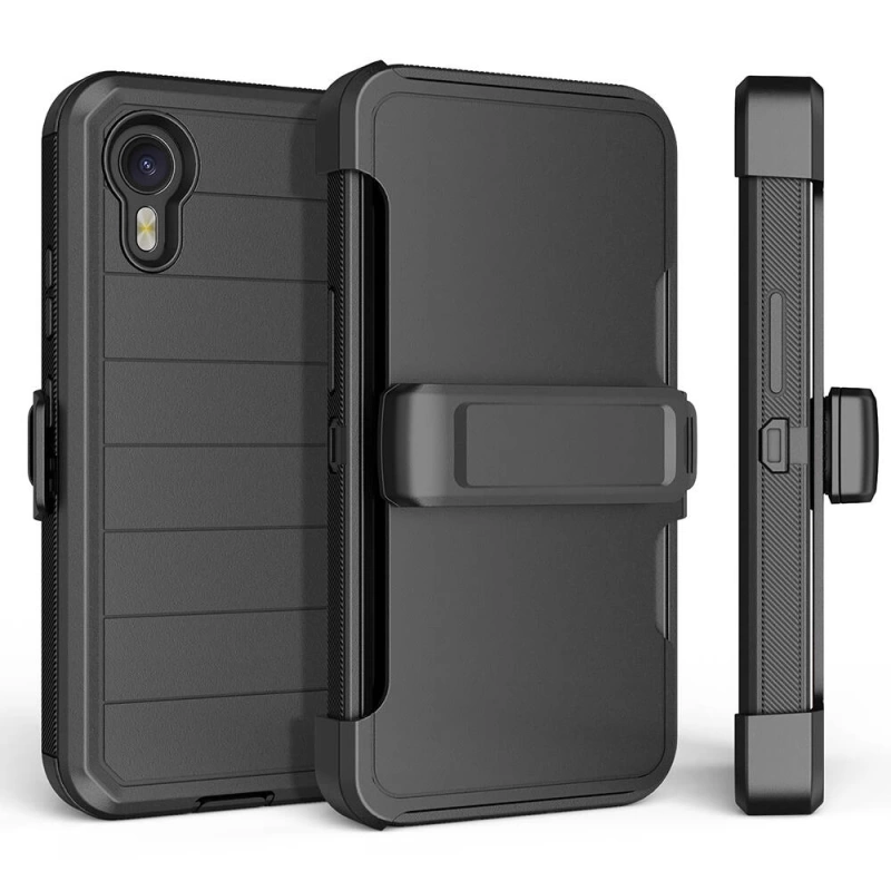 Galaxy XCover7 Pro Kılıf Zore Double Clip Kapak