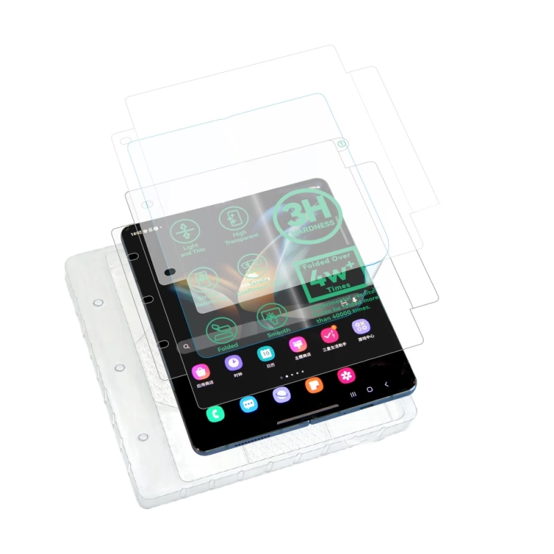 Galaxy Z Flip 3 Zore Hizalama Aparatlı S-Fit Body Ekran Koruyucu