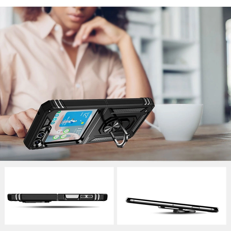 Galaxy Z Flip 5 Kılıf Zore Vega Kapak