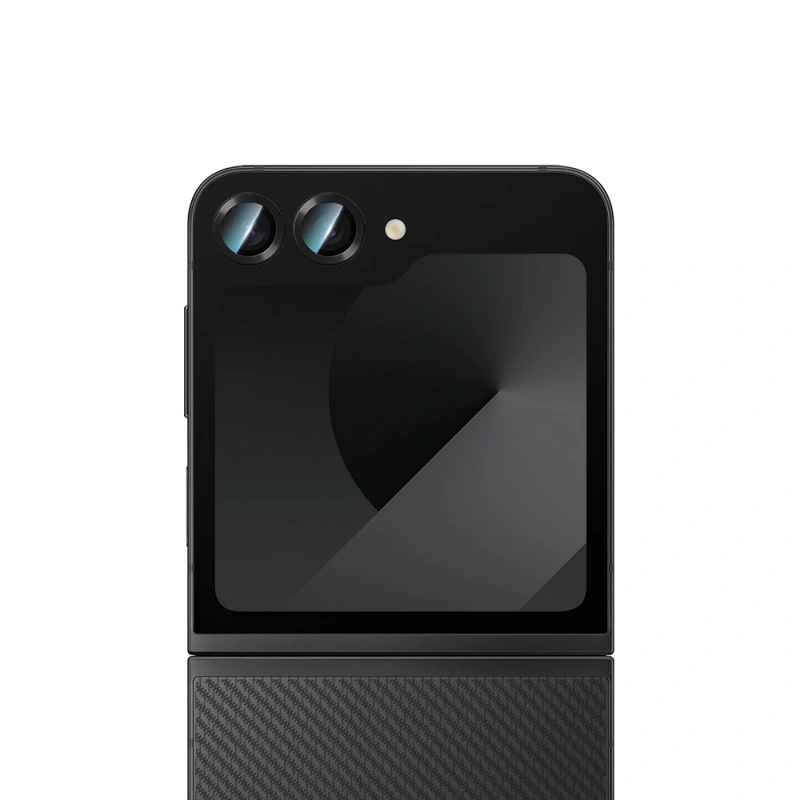 Galaxy Z Flip 6 CaseWorld Alloy Serisi Oleofobik Anti Reflective Kamera Lens Koruyucu