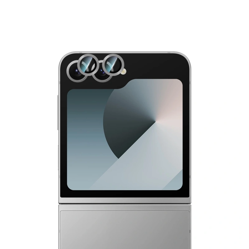 Galaxy Z Flip 6 CaseWorld Alloy Serisi Oleofobik Anti Reflective Kamera Lens Koruyucu
