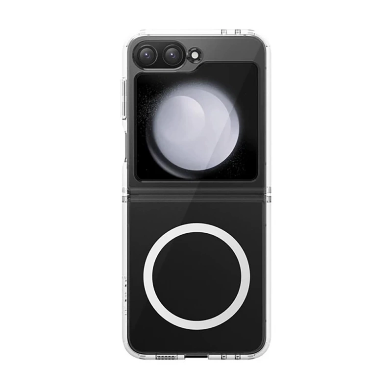 Galaxy Z Flip 6 Kılıf Kamera Korumalı M-safe Sert PC Zore Porto Kapak