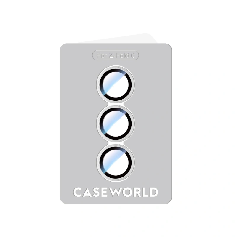 Galaxy Z Fold 6 CaseWorld Alloy Serisi Oleofobik Anti Reflective Kamera Lens Koruyucu
