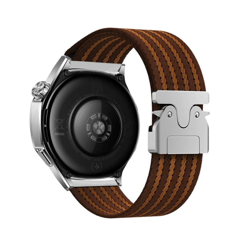 Gear S3 Zore KRD-133 22mm Naylon Kumaş Hasır Örgülü Kordon