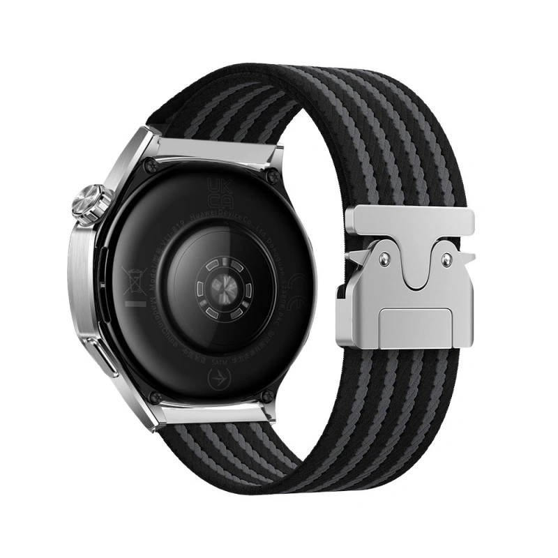 Gear S3 Zore KRD-133 22mm Naylon Kumaş Hasır Örgülü Kordon