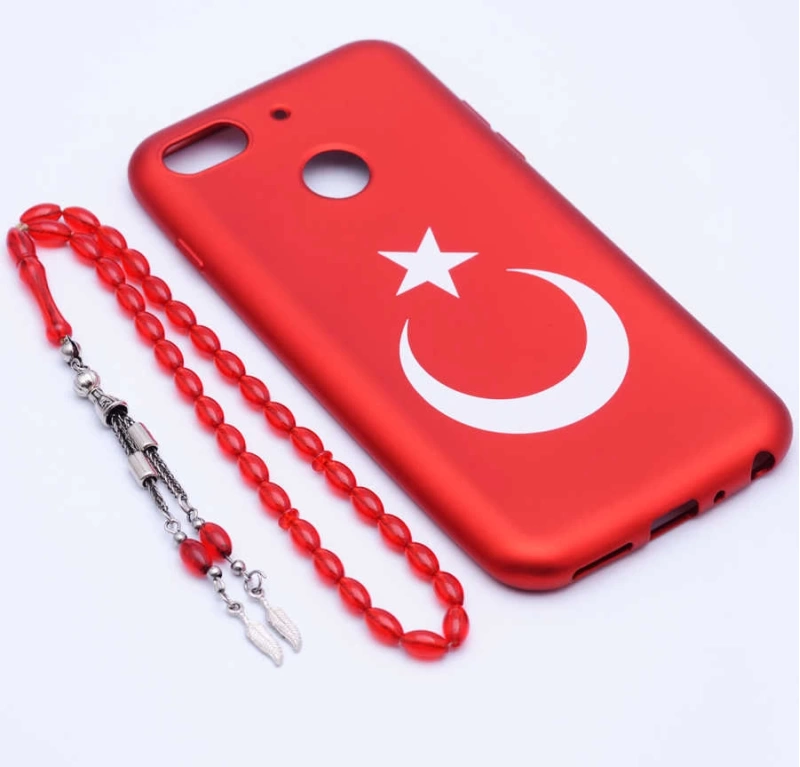 General Mobile 8 Go Kılıf Zore Bayrak Silikon