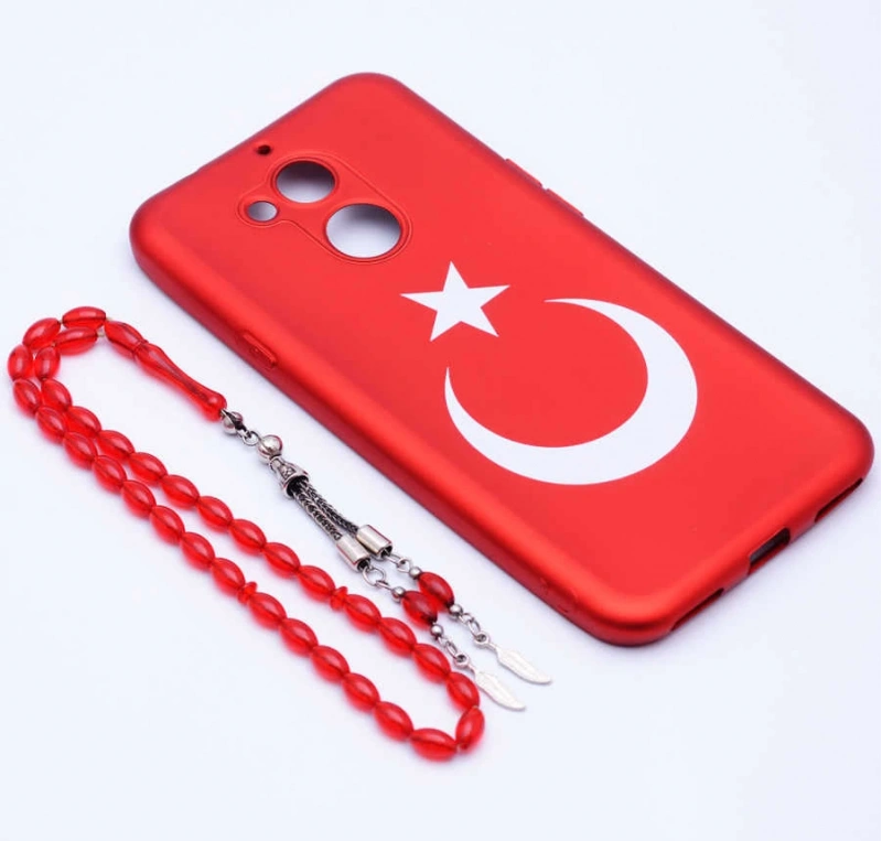General Mobile 8 Kılıf Zore Bayrak Silikon