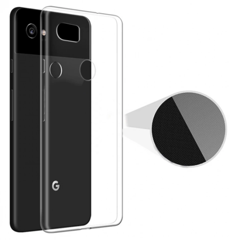 Google Pixel2 Ultra Slim Şeffaf Soft Silikon  Kılıf