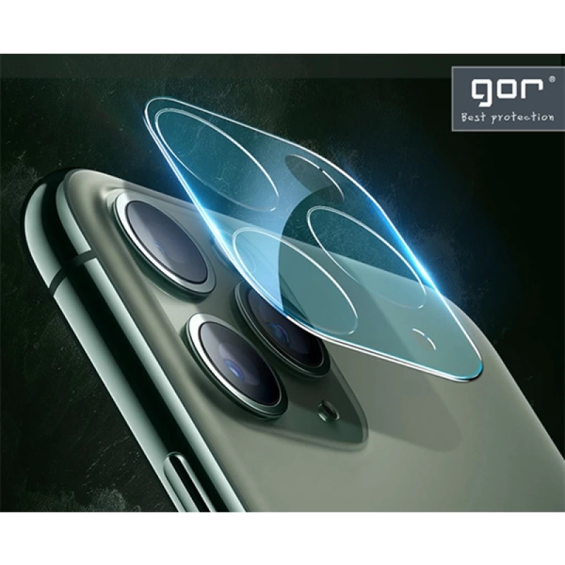 GOR İPhone 11 6.1 inch (2019) Tempered Kamera Koruma Cam 2adet Set