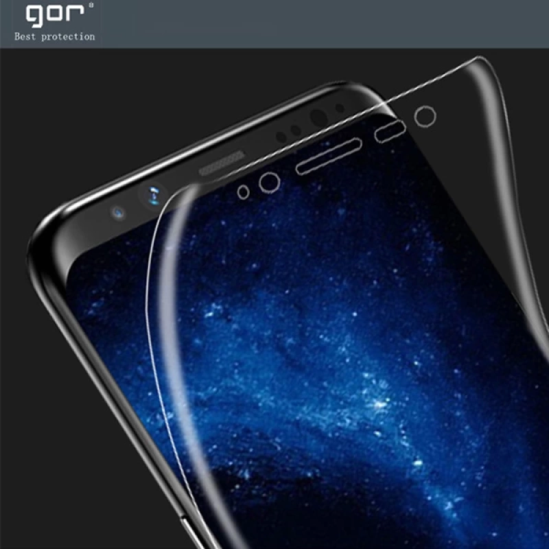 Gor Meizu 16th Kavisli Full Darbe Emici Ekran Koruyucu 2 Adet Set