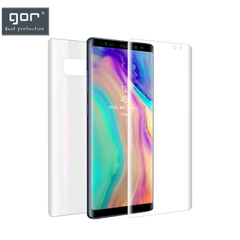 Gor Sm Galaxy S10+ Plus 3d Kavisli Darbe Emici Full Ekran Koruyucu 2 Adet Set