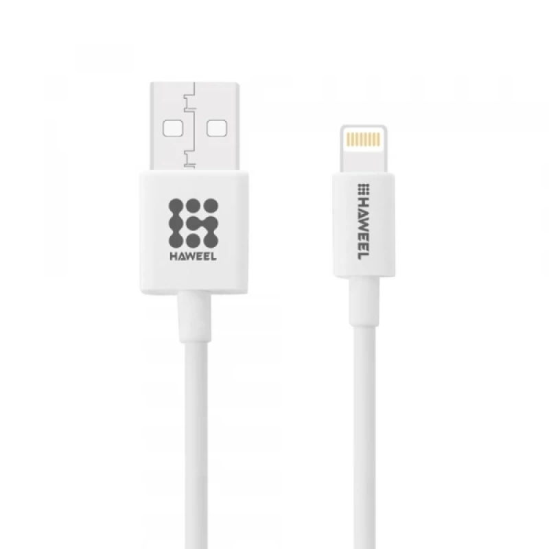 Haweel Mfi Lisanslı  İPhone 14-13-12-11  1Metre Usb Şarj Kablosu