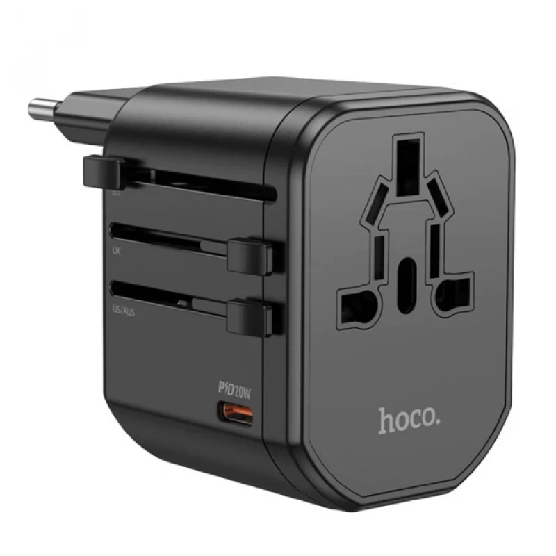 HOCO AC15 20W PD QC 3.0 Hızlı Şarj Universal Priz