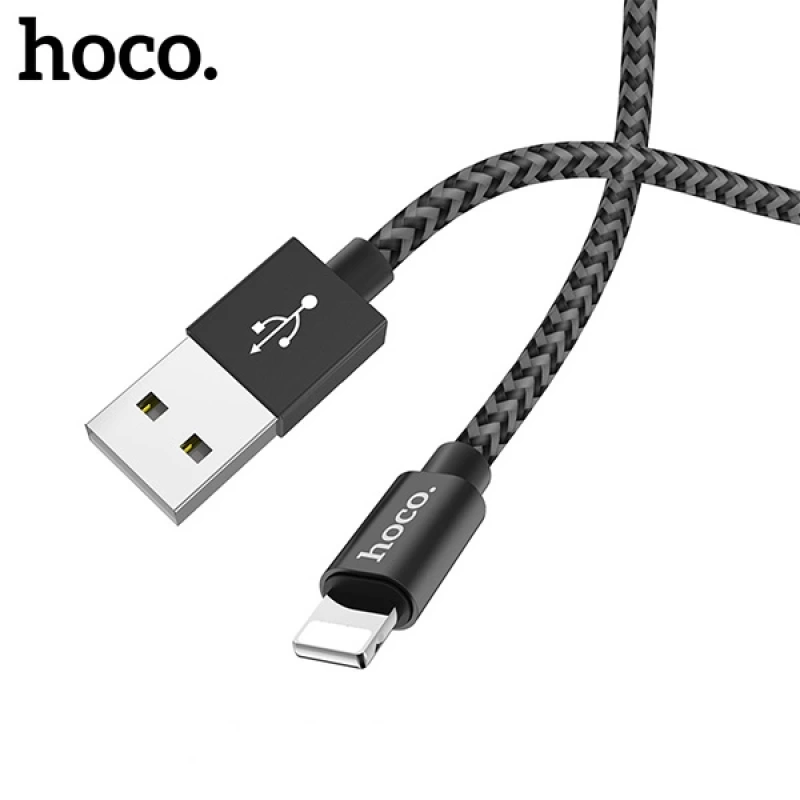 Hoco İPhone 12,11,XR,8-7  Kopmaz Halat Usb Şarj Kablosu