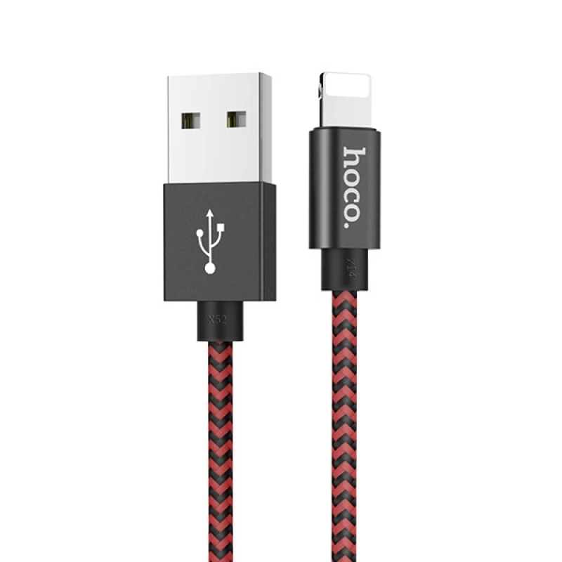 Hoco İPhone 12,11,XR,8-7  Kopmaz Halat Usb Şarj Kablosu