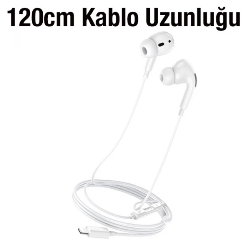 HOCO M1 Pro Series iPhone Lightning Kulakiçi Kablolu Kulaklık