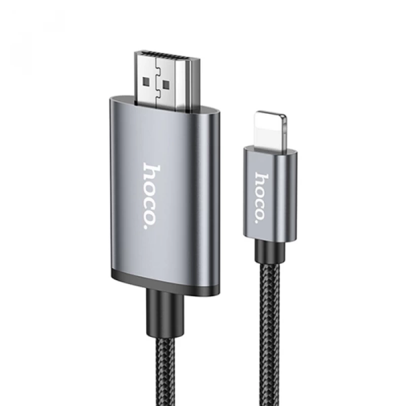 Hoco UA27 Lightning To HDMI HDTV Dönüştürücü Adaptör (4K 30Hz) Kablo