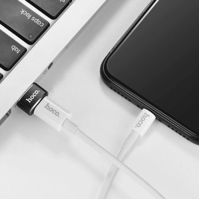 HOCO UA6 Erkek USB to Dişi Type-C Dönüştürücü Çevirici Adaptör