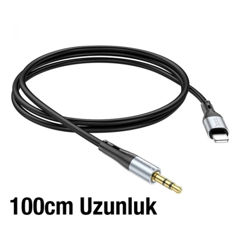 HOCO UPA22 iPhone Lightning to 3.5mm AUX Ses Aktarım Kablosu