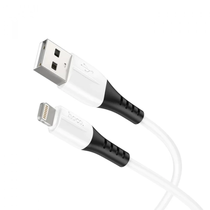 HOCO X82 iPhone Lightning to USB 2.4A Silikon Data ve Şarj Kablosu