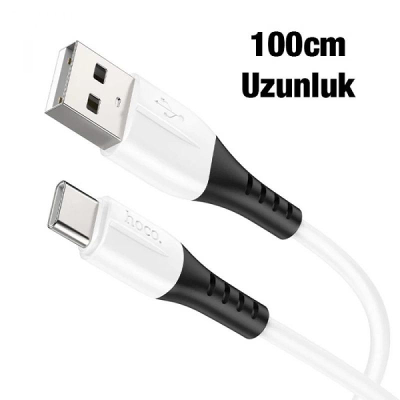 HOCO X82 Type-C to USB 3A Hızlı Silikon Data ve Şarj Kablosu