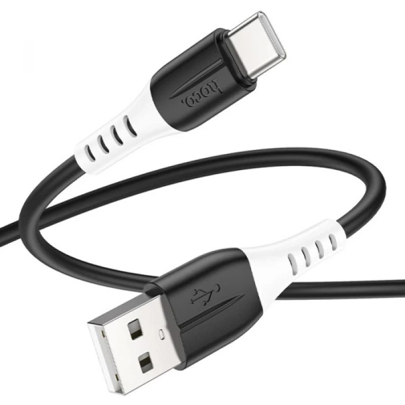 HOCO X82 Type-C to USB 3A Hızlı Silikon Data ve Şarj Kablosu