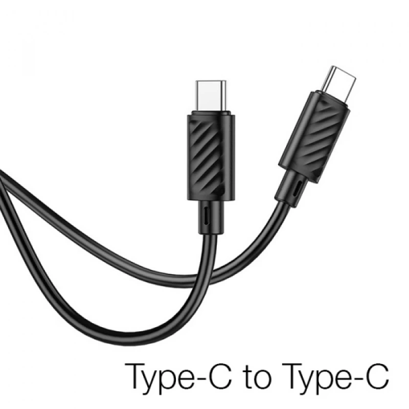 HOCO X88 60W Type-C to Type-C Ultra Hızlı Data ve Şarj Kablosu 1mt