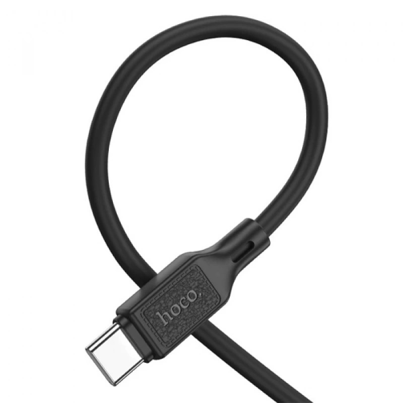 HOCO X90 USB to Type-C 3A Silikon Hızlı Şarj ve Data Kablosu