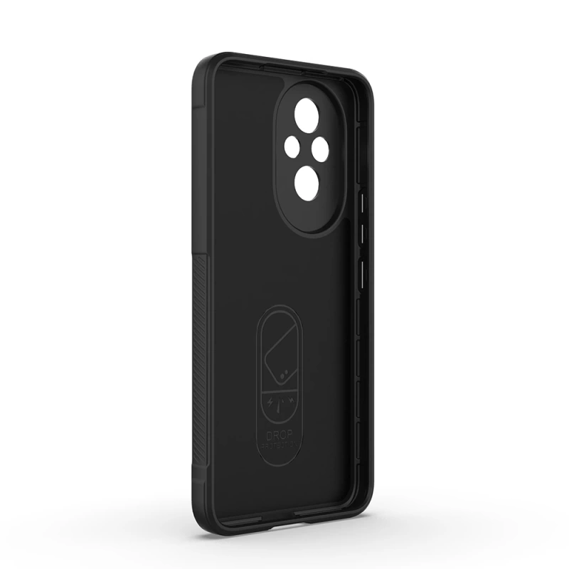 Honor 200 Kılıf Esnek TPU Oyuklu Arka Yüzey Tasarımlı Zore Etnik Silikon Kapak