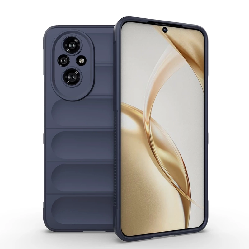 Honor 200 Kılıf Esnek TPU Oyuklu Arka Yüzey Tasarımlı Zore Etnik Silikon Kapak
