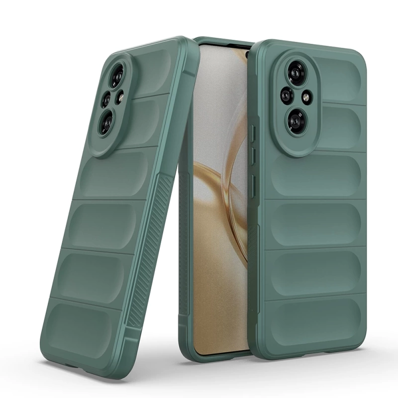 Honor 200 Kılıf Esnek TPU Oyuklu Arka Yüzey Tasarımlı Zore Etnik Silikon Kapak